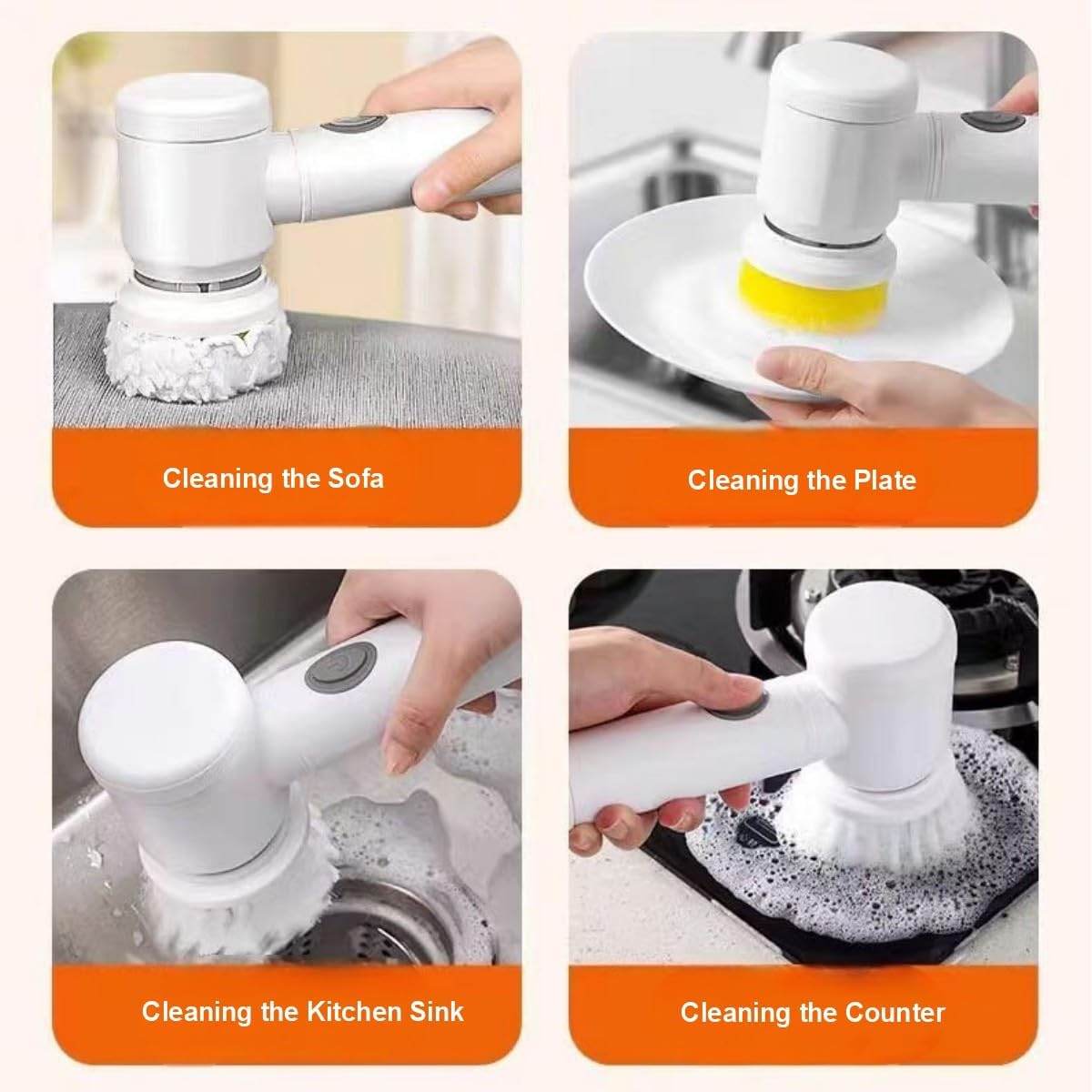 5 in 1 Magic Power Scrubber