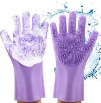 Silicone Cleaning Gloves