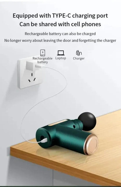 Muscle Massage Gun, Handheld Deep Tissue Massager