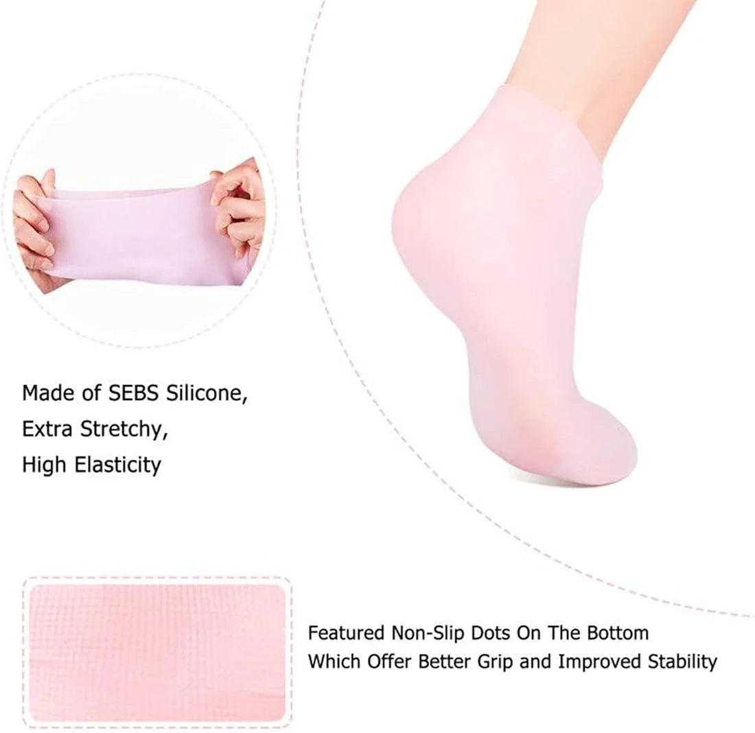 Silicone Socks for Women – Moisturizing Foot Socks